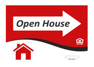 Open House Sign for City of Plano