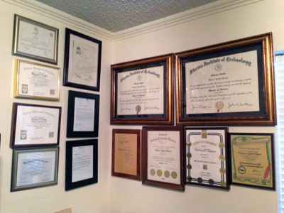 Some of Bahman Davani Degrees and Diplomas