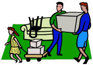 Moving furnitures